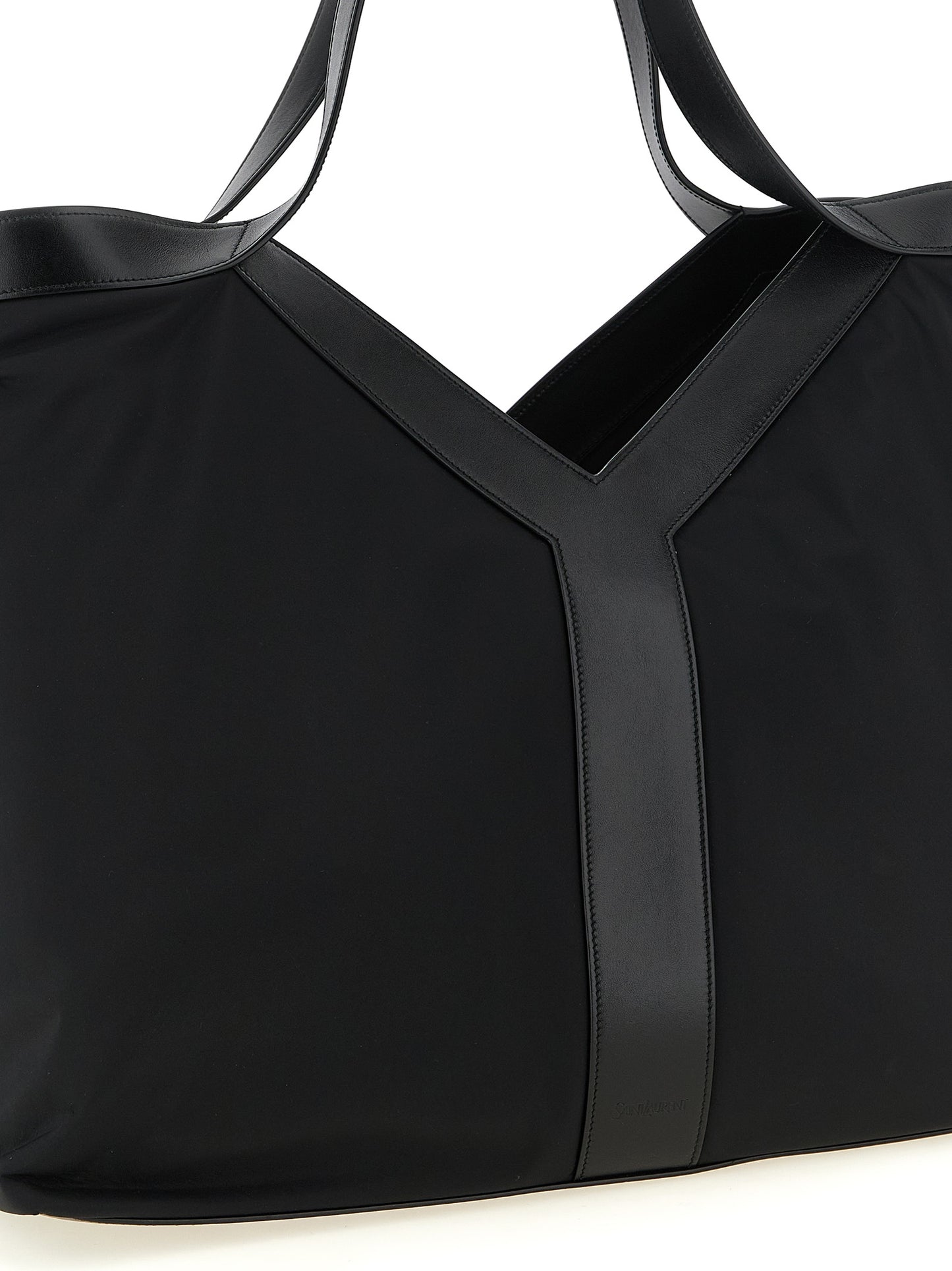 Black Calfskin Tote Bag
