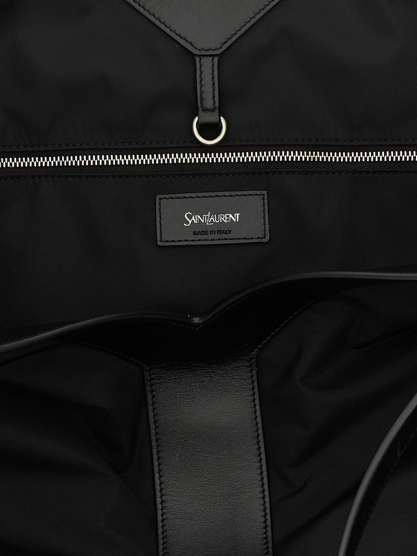 Black Calfskin Tote Bag