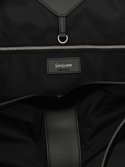 Black Calfskin Tote Bag
