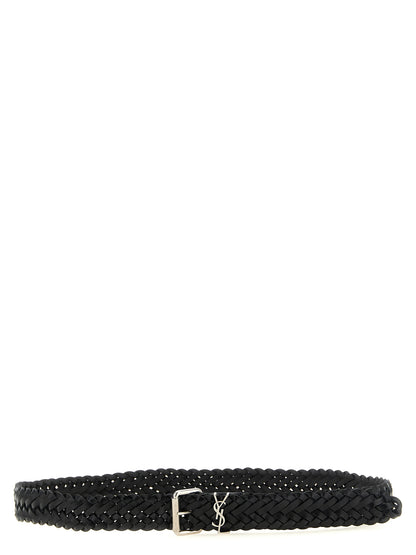 Black Calfskin Regular Belt