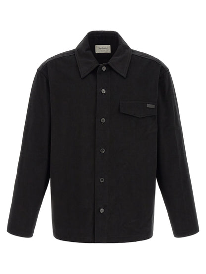 Black Cotton Blouse