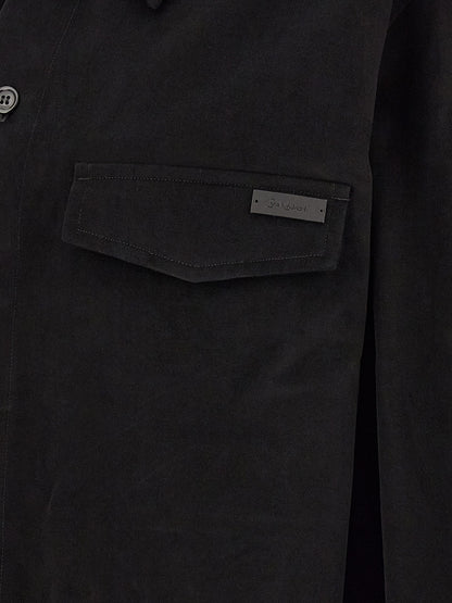 Black Cotton Blouse