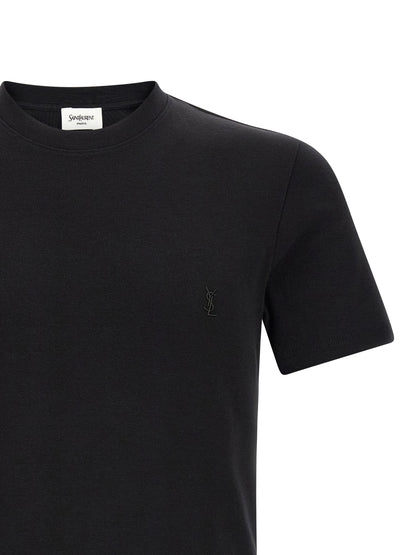 Black Cotton T-Shirt