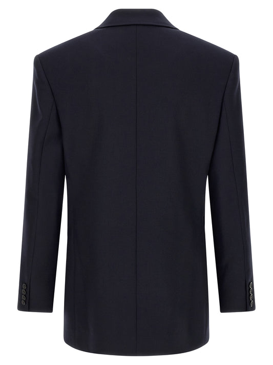 Blue Wool Blazer
