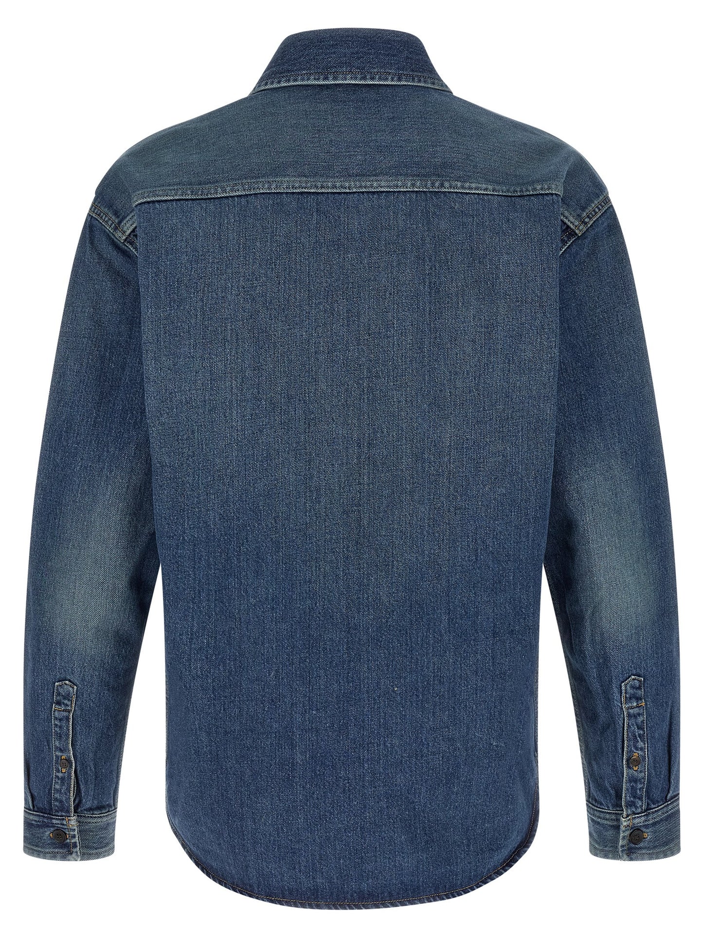 Blue Cotton Blouse