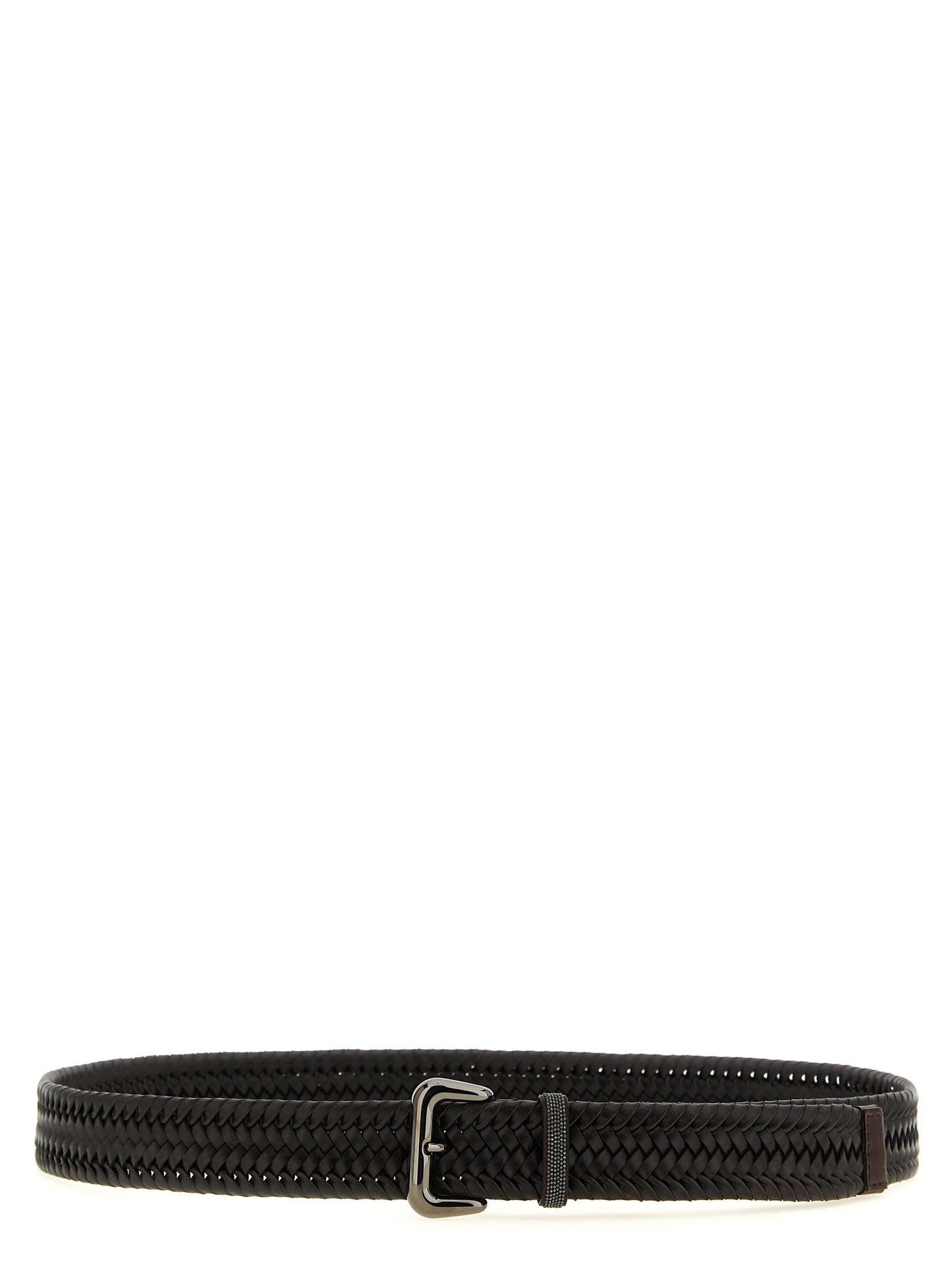 Brown Leather Regular Belt