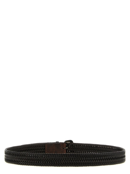 Brown Leather Regular Belt