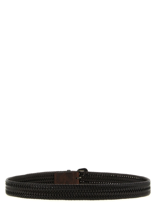 Brown Leather Regular Belt