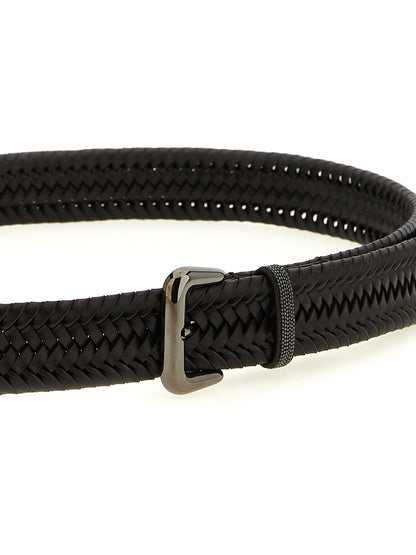 Brown Leather Regular Belt