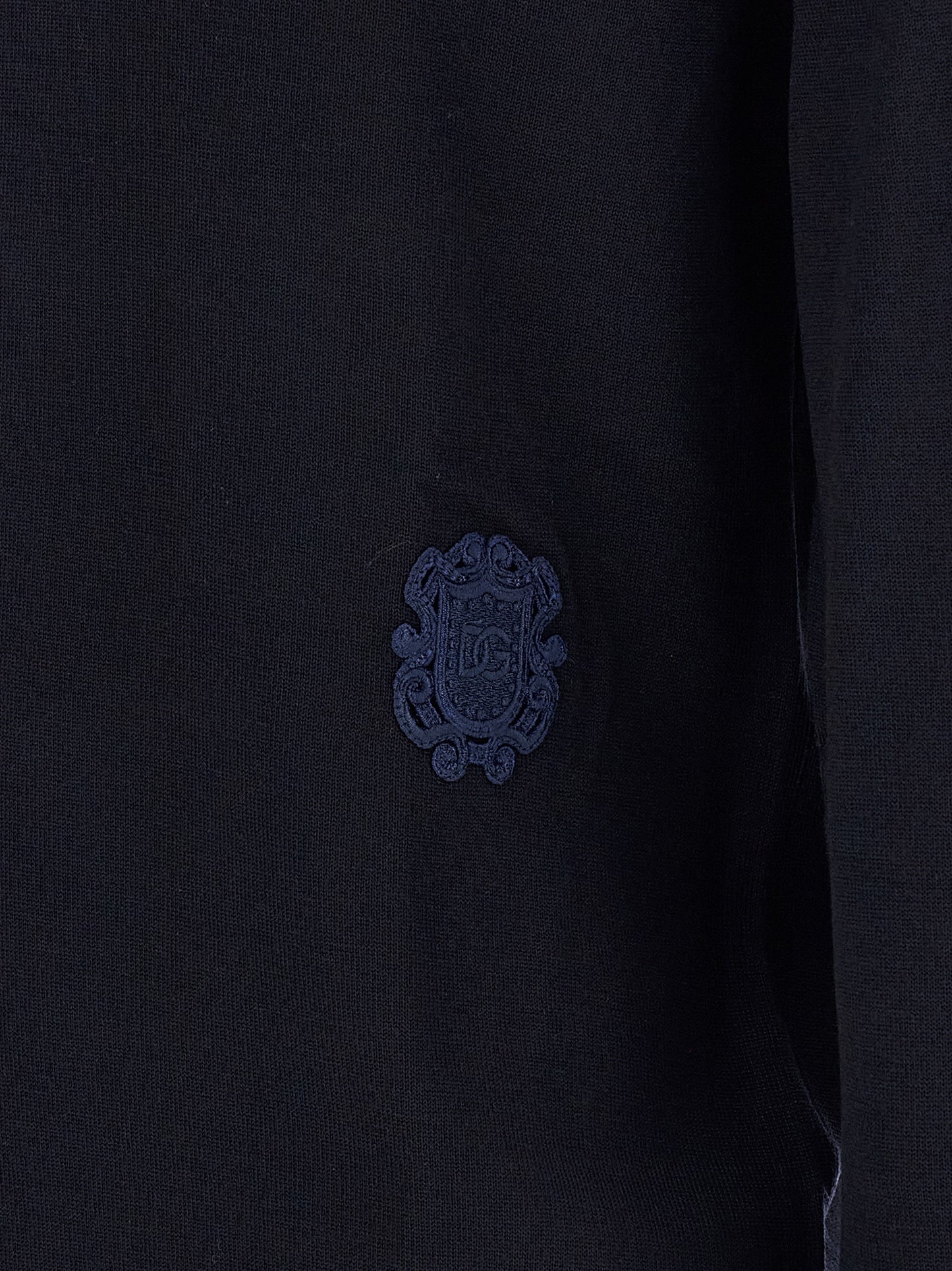 Blue Virgin Wool Cardigan