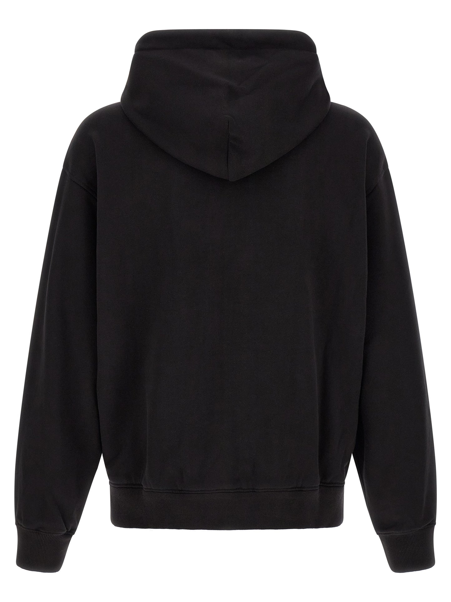 Black Cotton Sweatshirt