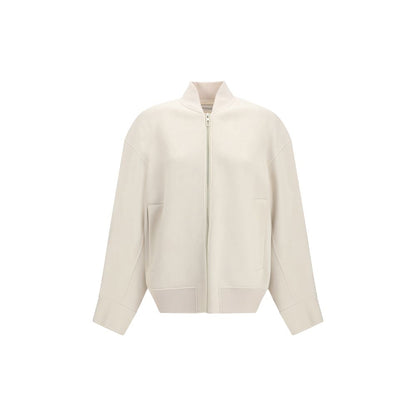 Beige Wool Oves Aries Full-Length Jacket