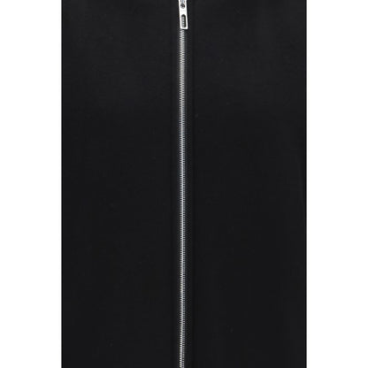 Black Wool Oves Aries Full-Length Jacket