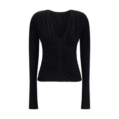 Black Viscose Dress Shirt