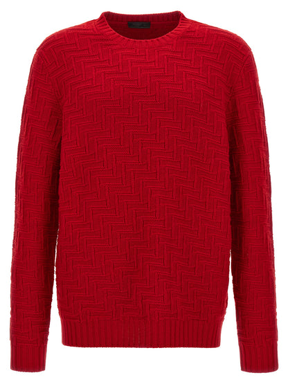 Multicolor Virgin Wool Cardigan