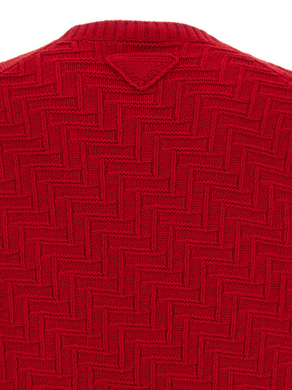 Multicolor Virgin Wool Cardigan