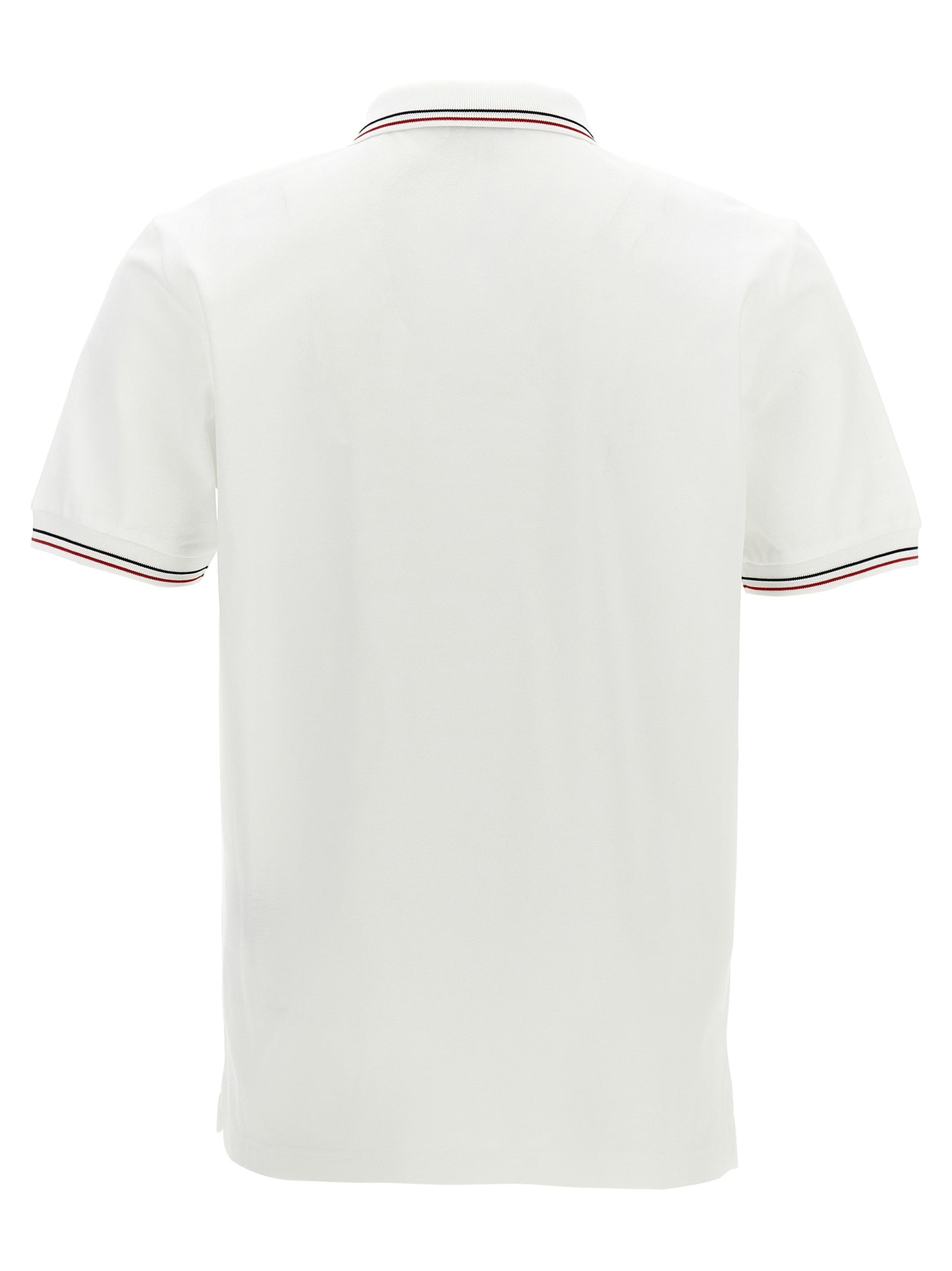 White Cotton Polo Shirt