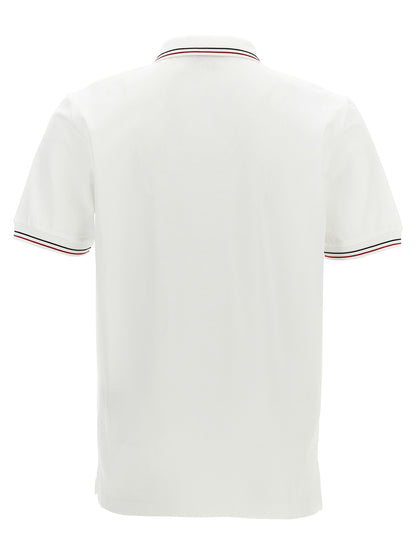 White Cotton Polo Shirt