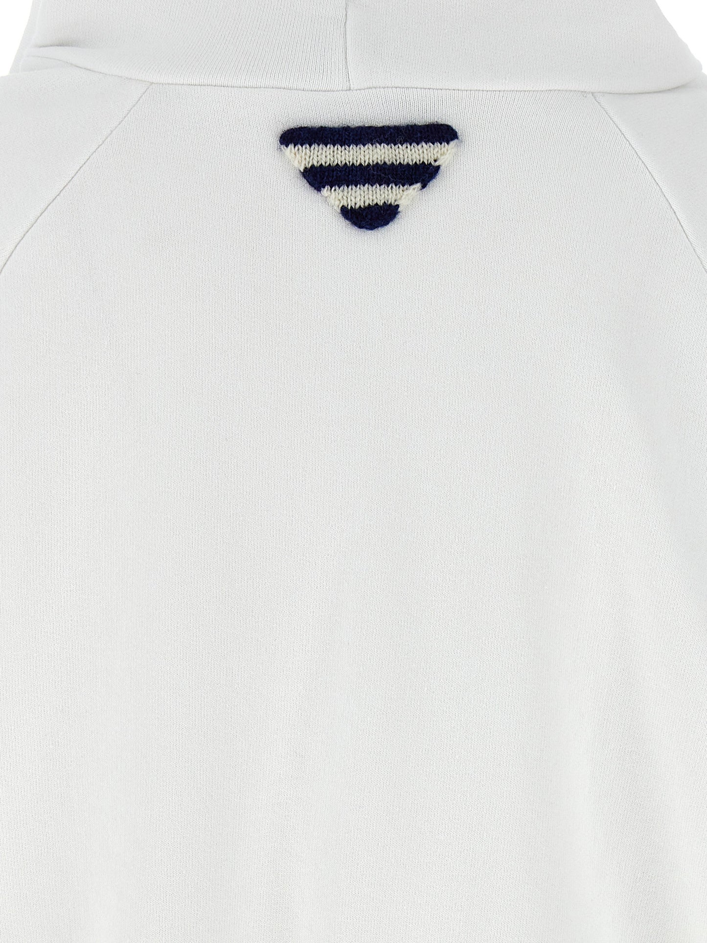White Cotton Sweatshirt