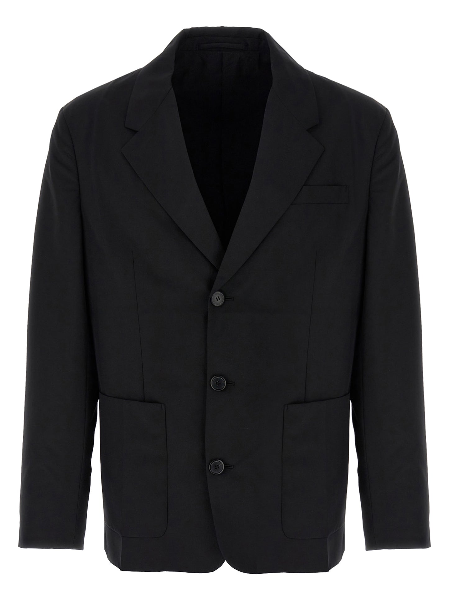 Black Virgin Wool Blazer