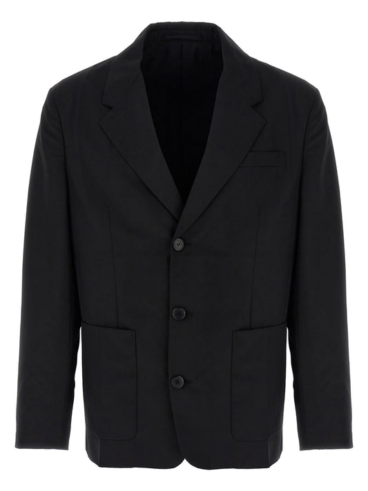 Black Virgin Wool Blazer
