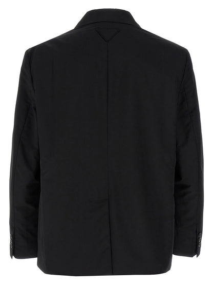 Black Virgin Wool Blazer
