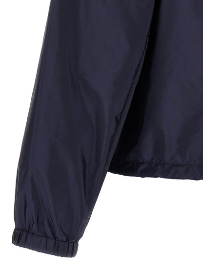 Blue Recycled Polyamide Jacket