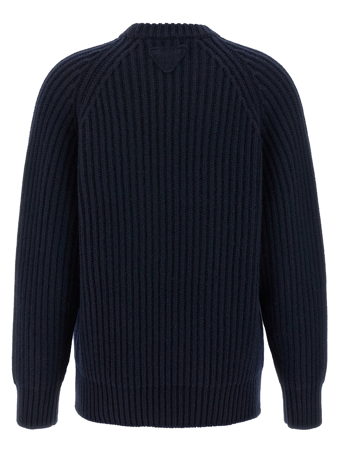 Blue Virgin Wool Cardigan