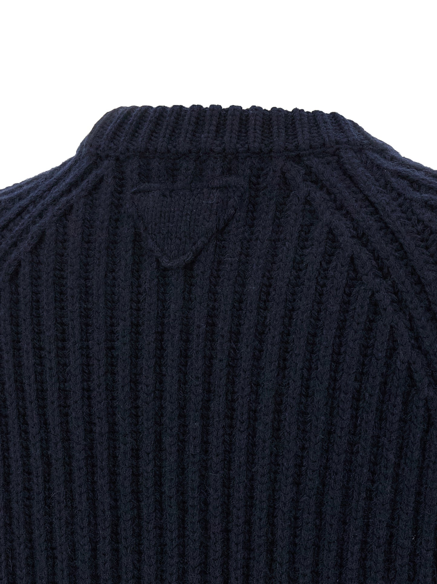 Blue Virgin Wool Cardigan