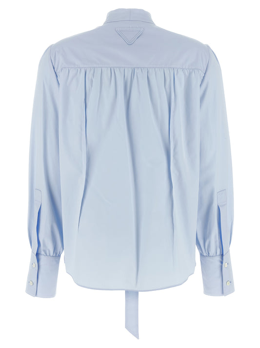 Blue Cotton Blouse