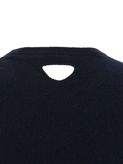 Blue Cashmere Cardigan