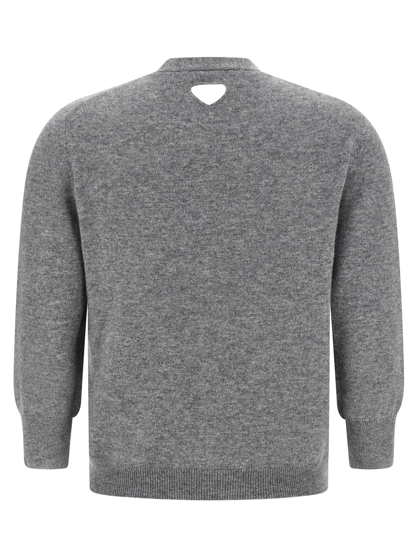 Gray Cashmere Cardigan
