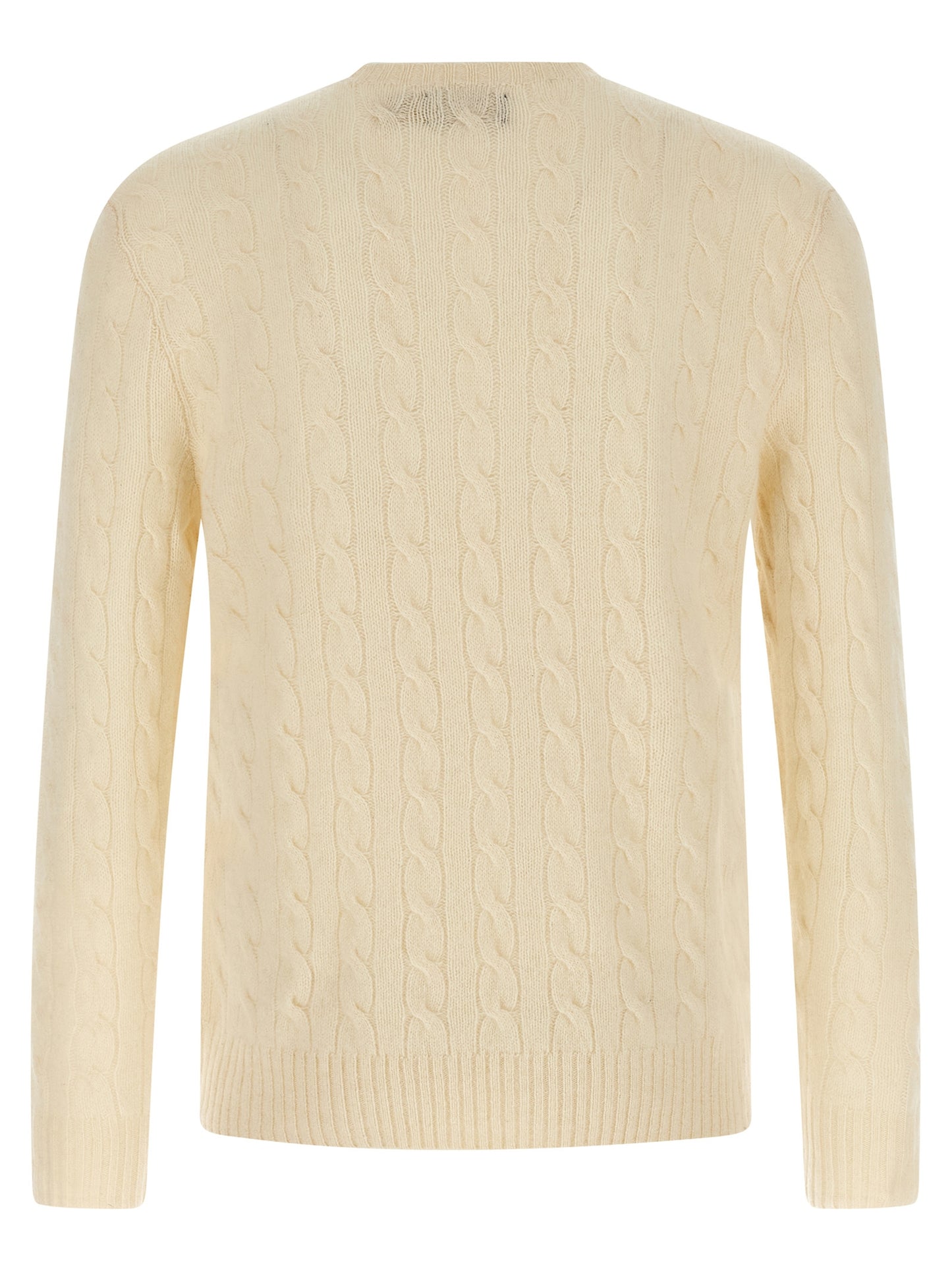 White Wool Cardigan