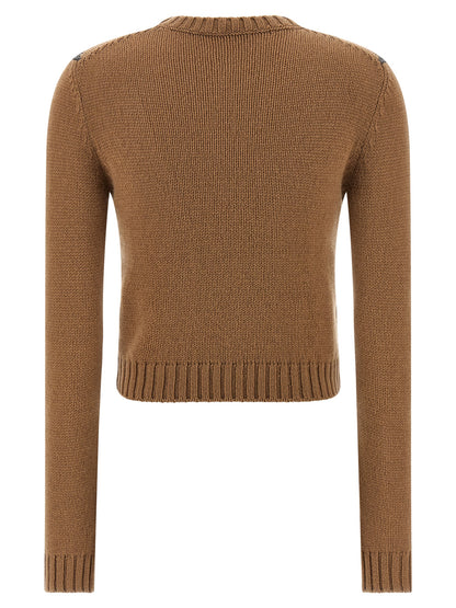 Brown Cashmere Cardigan
