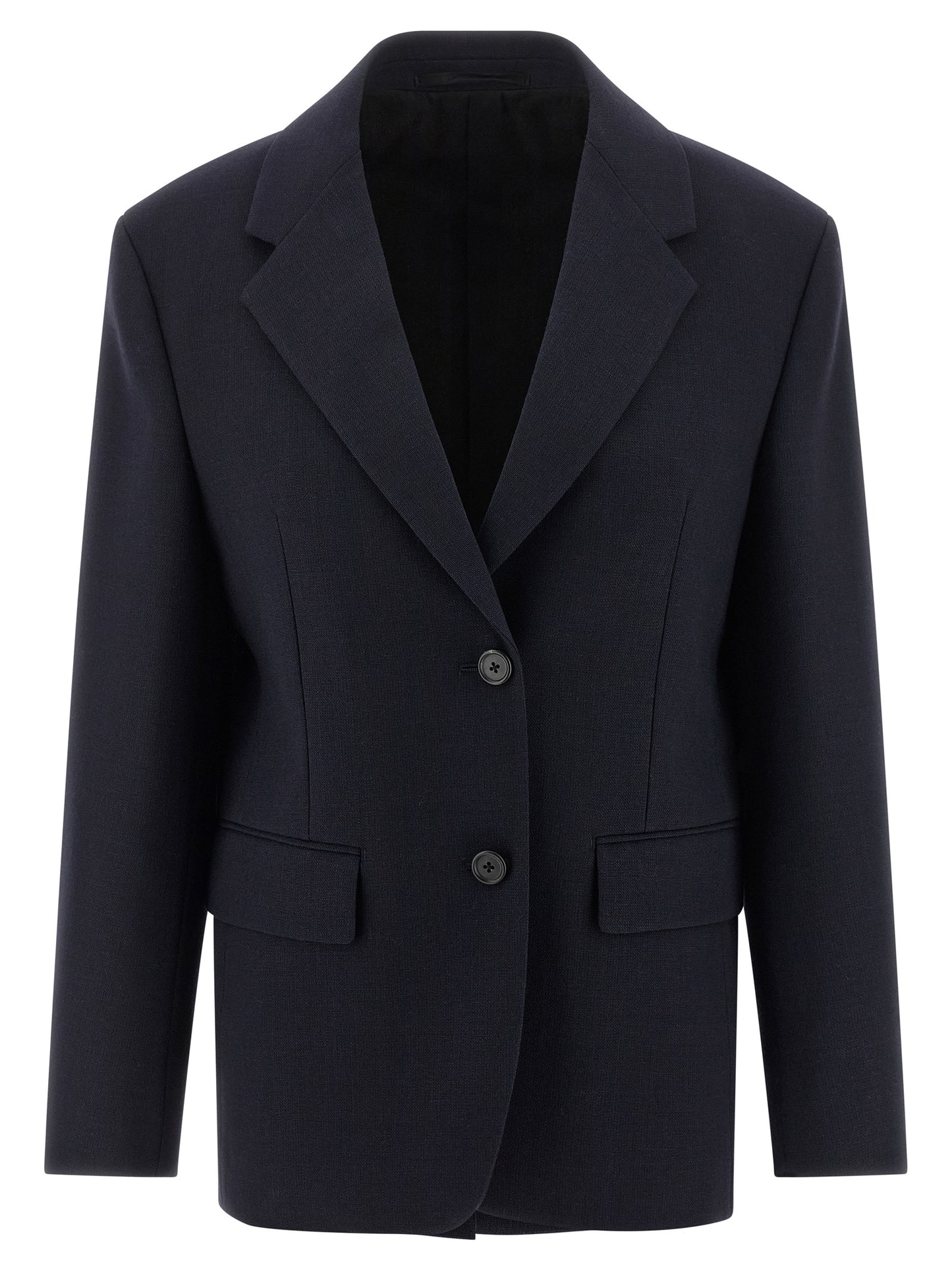 Blue Virgin Wool Blazer