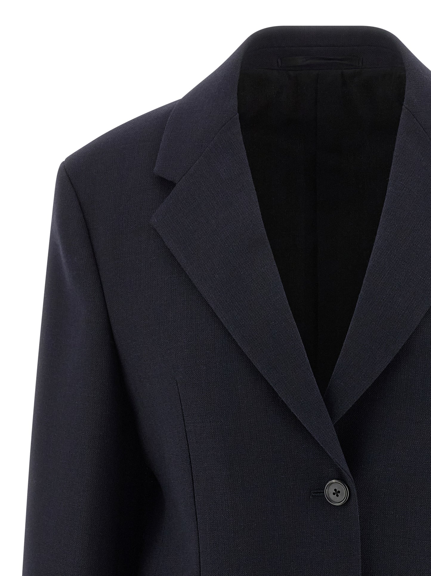 Blue Virgin Wool Blazer