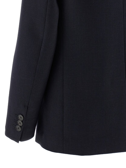 Blue Virgin Wool Blazer