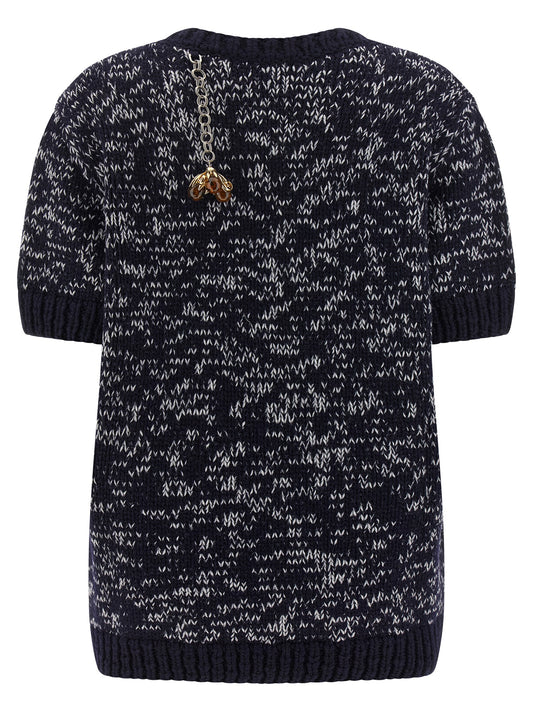Multicolor Virgin Wool Cardigan
