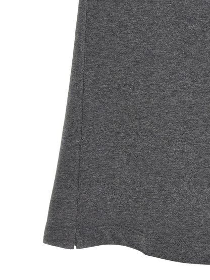 Gray Cotton T-Shirt