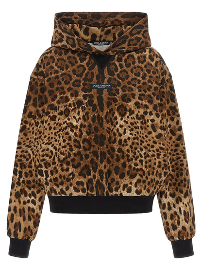 Brown Cotton Hoodie