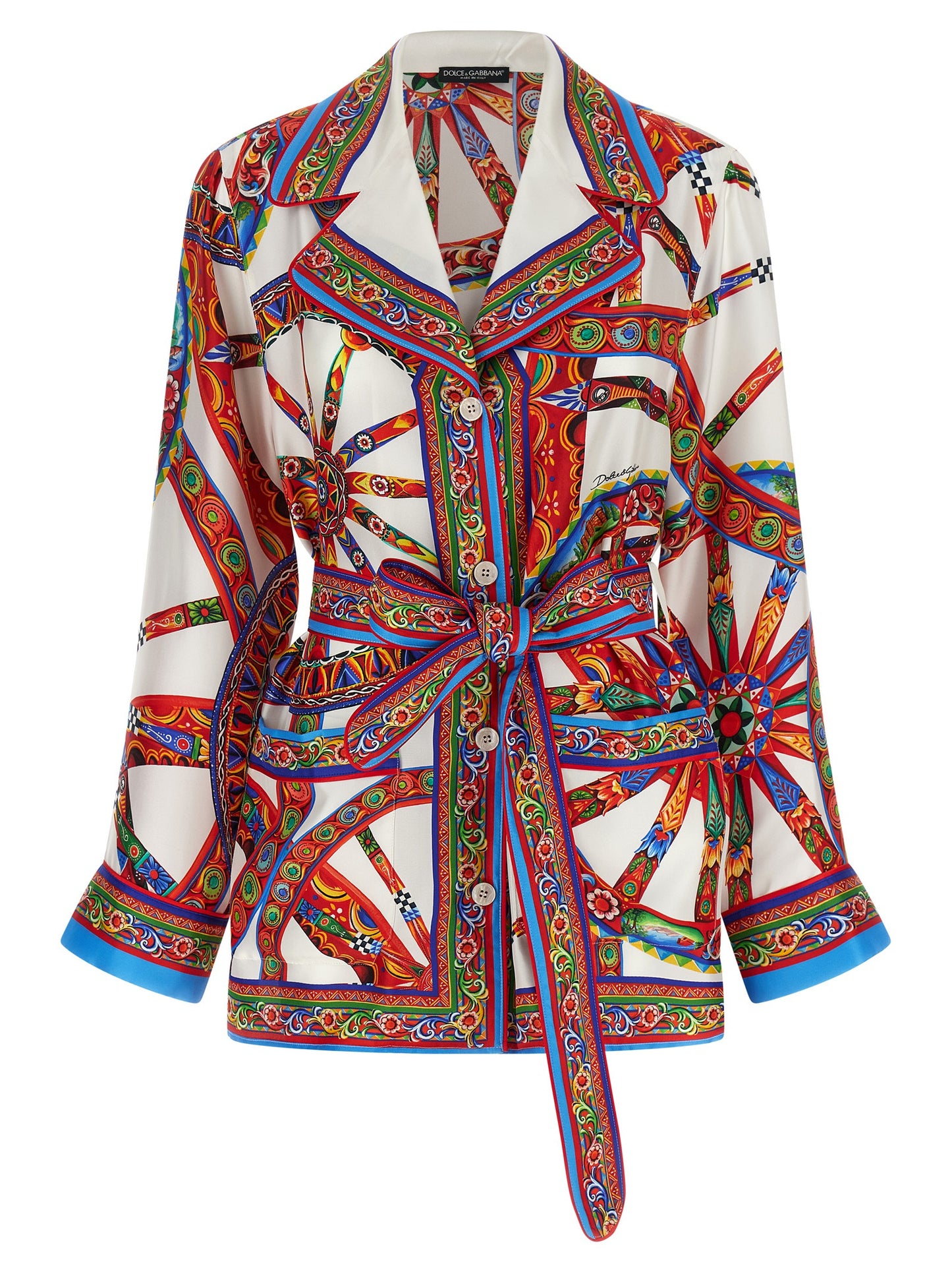 Multicolor Silk Blouse