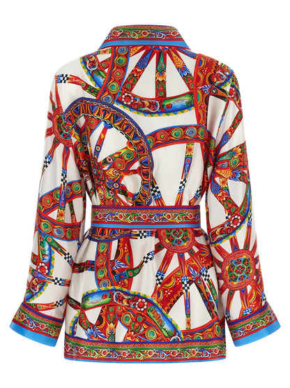 Multicolor Silk Blouse