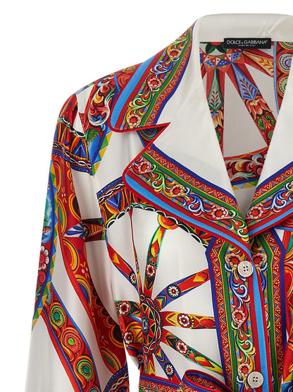 Multicolor Silk Blouse