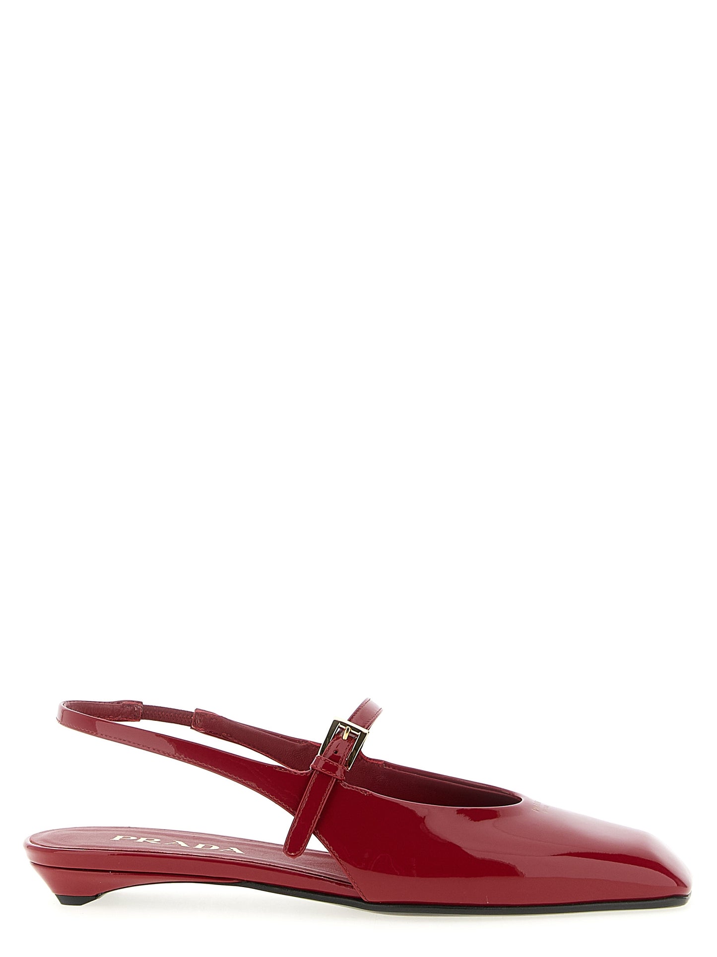 Multicolor Calfskin Ballet Flats