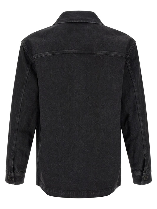 Black Cotton Blouse