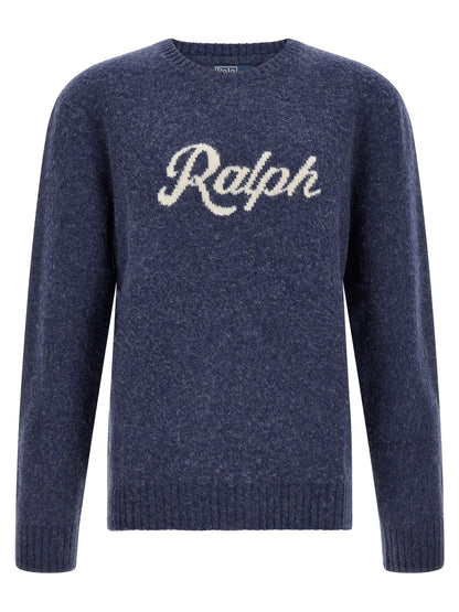 Blue Wool Cardigan