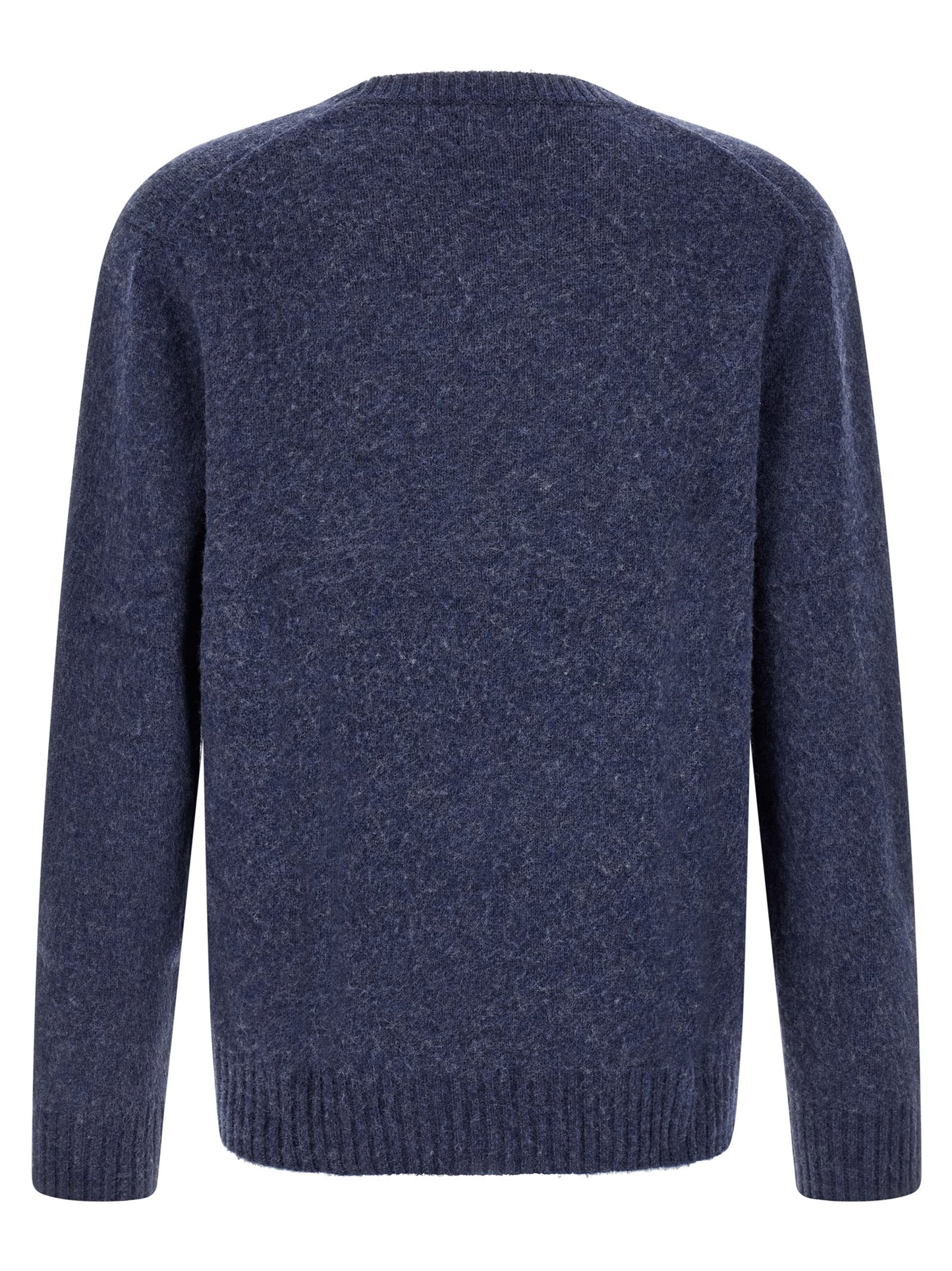 Blue Wool Cardigan