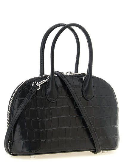 Black Cowhide Handbag