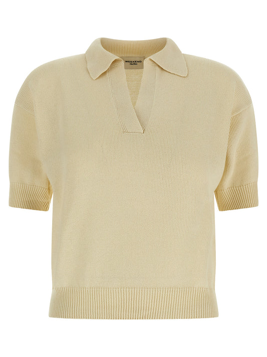 Beige Cotton Cardigan
