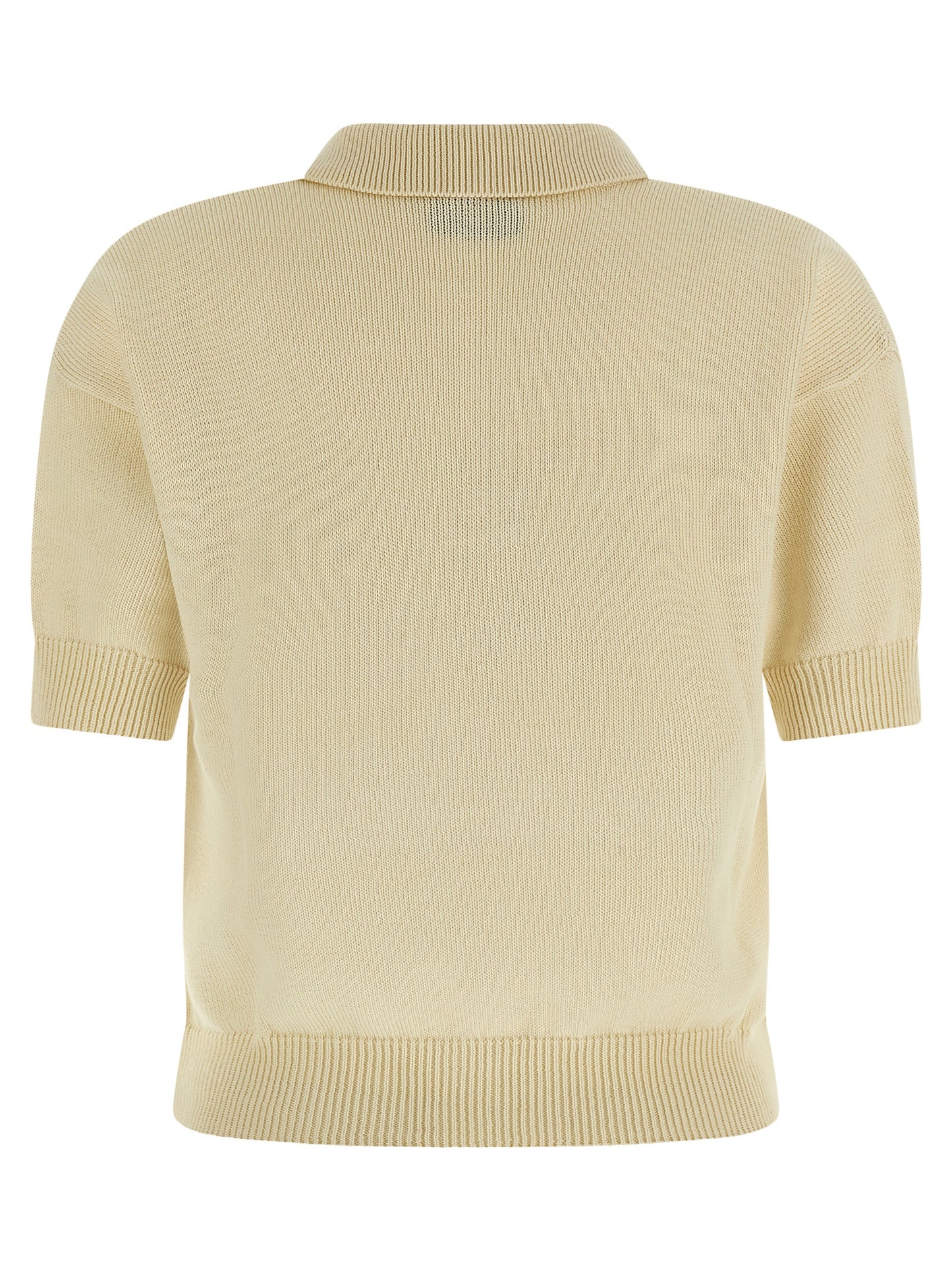 Beige Cotton Cardigan